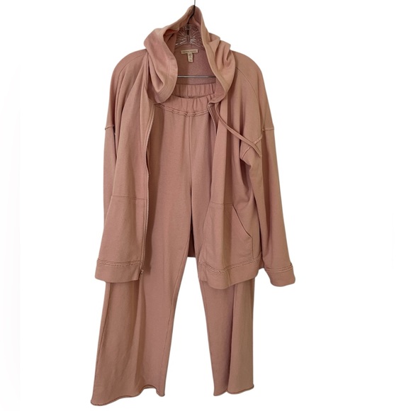 Eileen Fisher Pink Jumpsuit Set - Picture 3 of 9